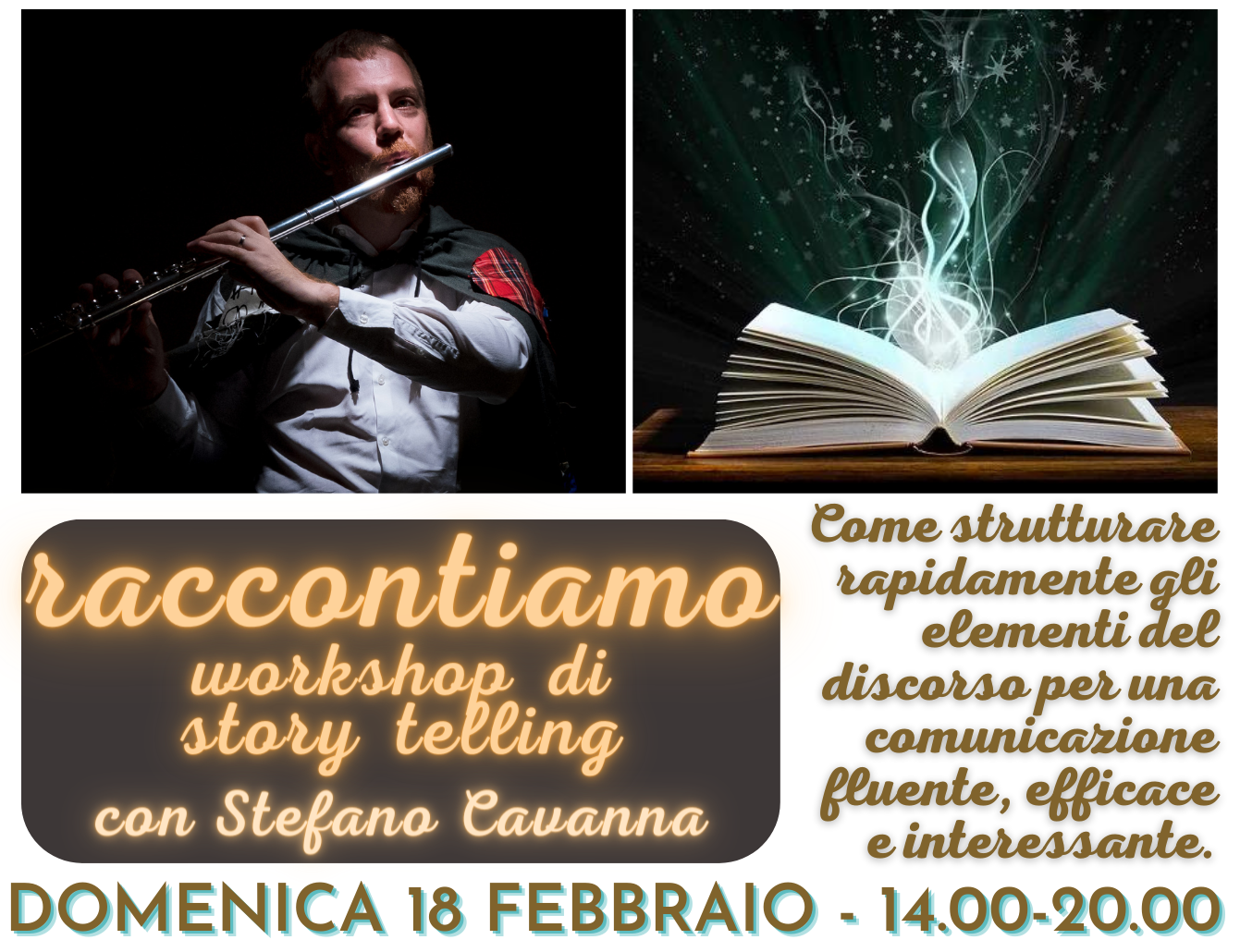 RACCONTIAMO - Workshop di story telling