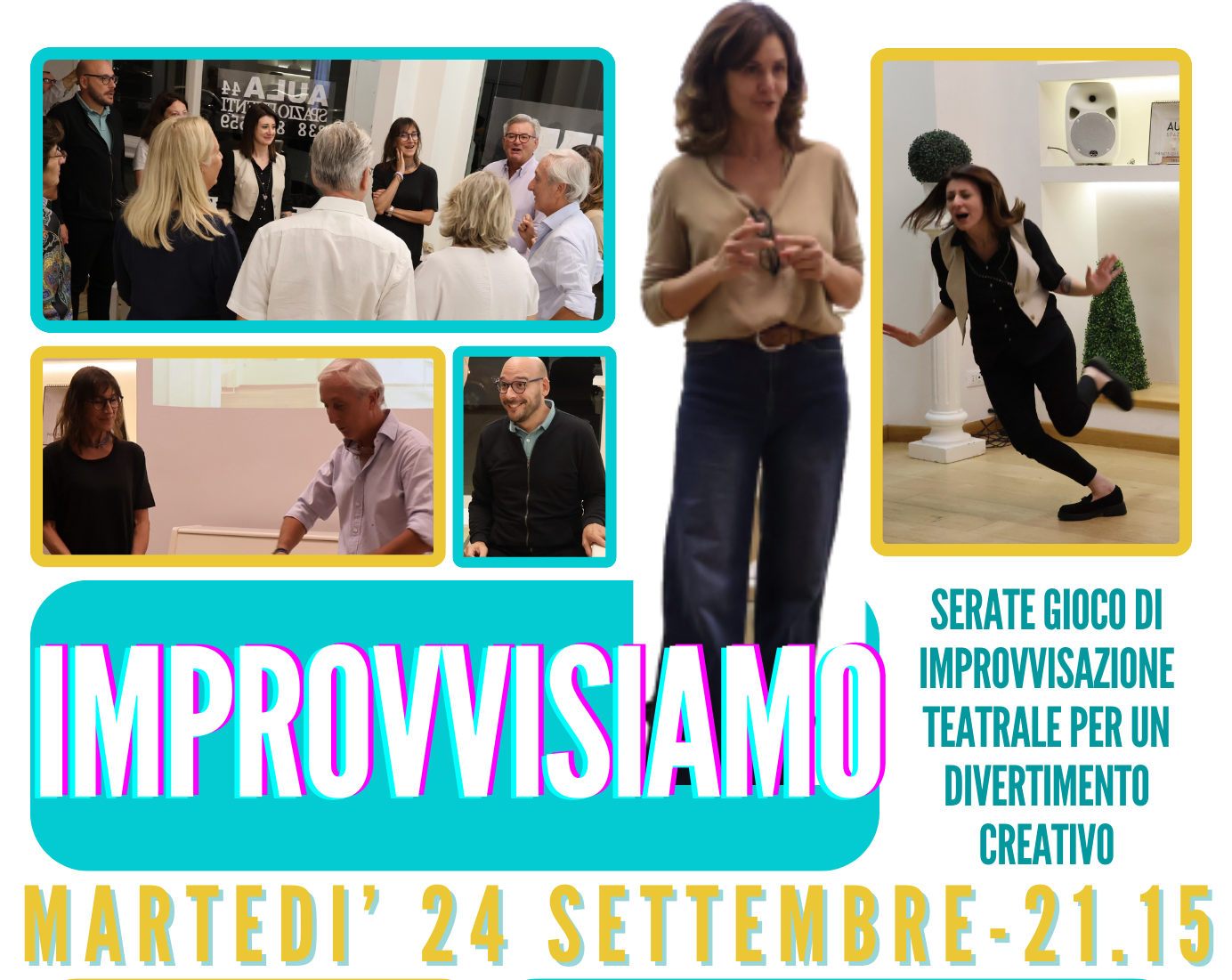IMPROVVISIAMO dall'Improvvisazione teatrale alla messa in scena