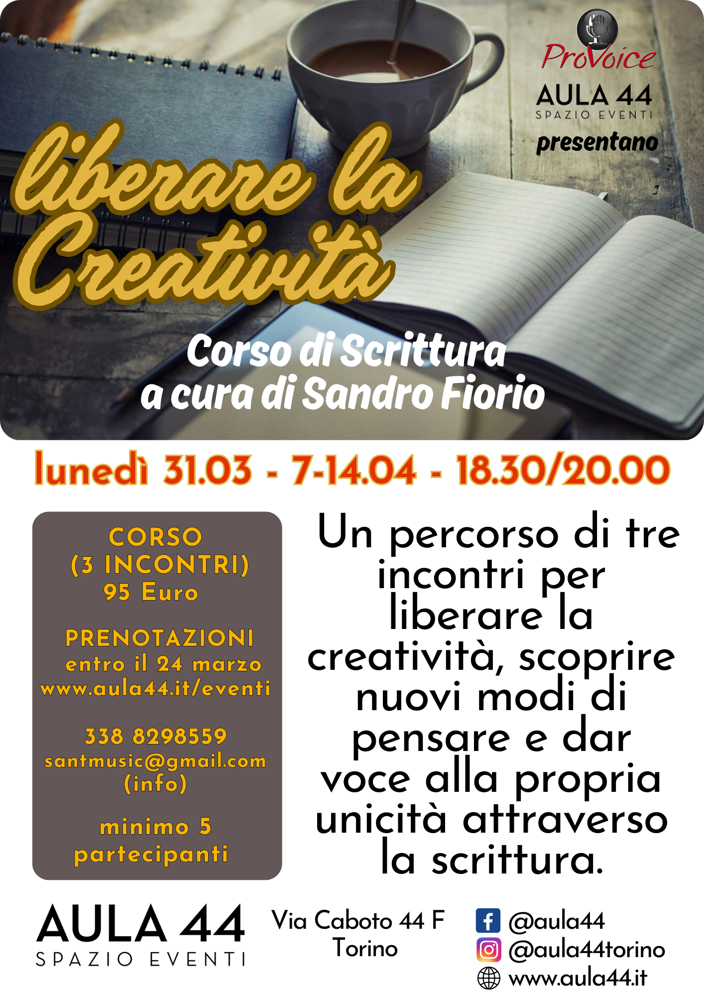 LIBERARE LA CREATIVITA'