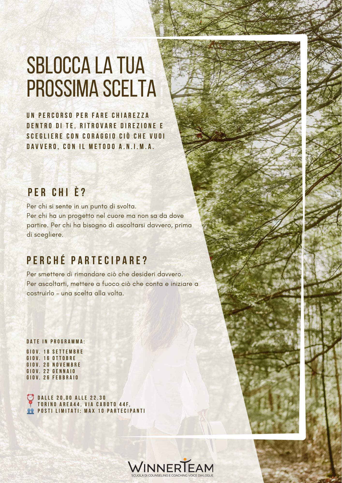 SBLOCCA LA TUA PROSSIMA SCELTA