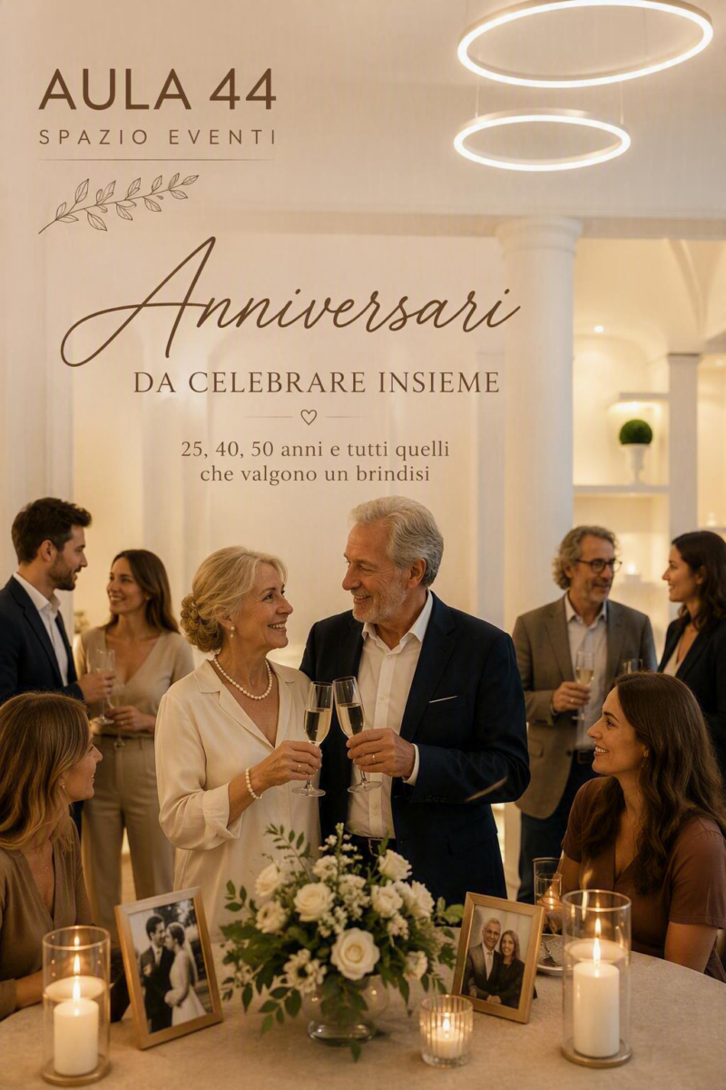 AULA44 - idee anniversari torino